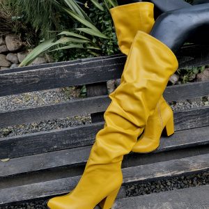 Botas Bucaneras Amarillo oscuro